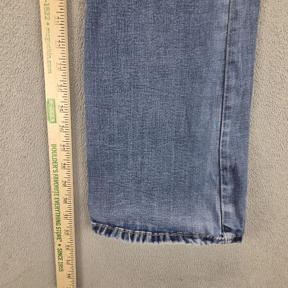 Diesel Jeans Womens Blue High Waist Bootcut Flare Medium Wash Stretch Fits 24x32 - Picture 4 of 16